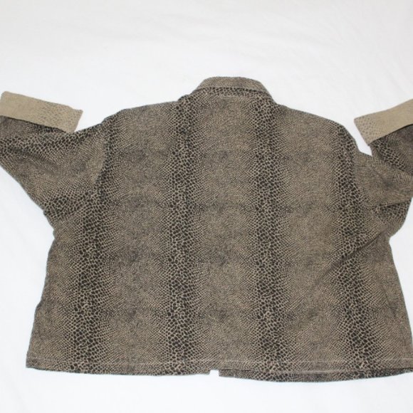 Fashion Report Leopard Print Top Size L - Picture 4 of 7